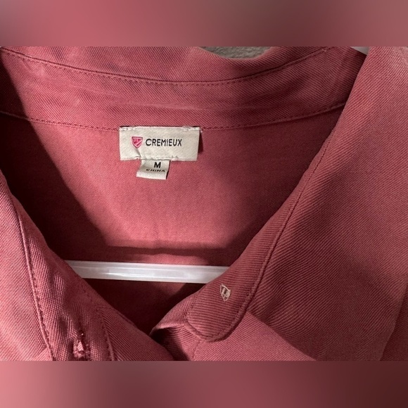 CREMIEUX - Elegant Dusty Rose Midi Dress - Size Medium - Picture 4 of 8